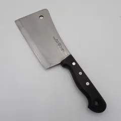 送料無料 Masahiro 正広作 ローズ チョッパー 日本鋼 中華包丁 全長29.5cm 刃長16cm 重量455.5g 木製ハンドル 包丁 キッチン用品#16610のサムネイル
