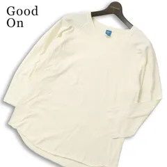 Good On グッドオン 通年 USAコットン ラグラン★ 長袖 カットソー ロンTシャツ 日本製 Sz.L メンズのサムネイル
