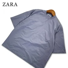 ZARA ザラ マン 現行タグ★ 春夏 半袖 ストレッチ Tシャツ カットソー Sz.M メンズのサムネイル