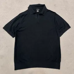 XL Club Monaco クラブモナコ ブラック 半袖 KARA（カラ） ウール Tシャツのサムネイル