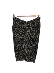 フランス ブランド Isabel Marant イサベル マラン ドット柄 シースルー レディース シャーリング スカート ミディ丈 70-90のサムネイル