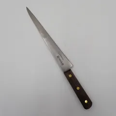 正広別作 筋引 包丁 全長38.5m 刃長26.5cm 重量168.2g 木製ハンドル 包丁 キッチン用品#16628のサムネイル