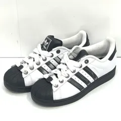 【中古】adidas SUPERSTAR II スーパースター スニーカーサイズ26.5cm JQ3208 白黒　アディダススーパースター[92]のサムネイル