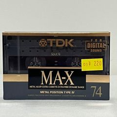 TDK MA-X 46 カセットテープ メタルポジション - メルカリ