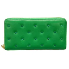 TSUMORI CHISATO(ツモリチサト) 長財布 - 57887-07 グリーン ラウンドファスナー/ぷちネコ レザーのサムネイル