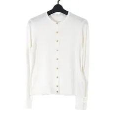 MUSE de Deuxieme Classe ミューズ ドゥ ドゥーズィエムクラス 24SS FF Future クルーネックカーディガン 36 24080500403010のサムネイル