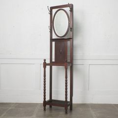 pejiteアンティーク ホールスタンド ミラーラック剥離家具 ドレッサー
