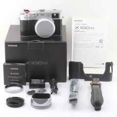 FUJIFILM X100VI シルバー 26年4月購入 公式店購入・長期保証付 - メルカリ