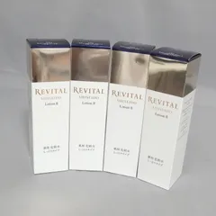 未開封★SHISEIDO REVITAL LotionⅡ 170mL 薬用 化粧水 しっとりタイプ 4本セット リバイタル ローション2 資生堂★のサムネイル