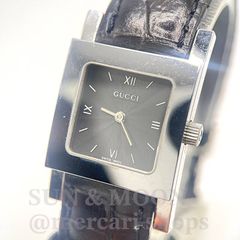 GUCCI 128.5 シグネチャー文字盤 レディース腕時計 電池交換済 GUCCI 128.5 シグネチャー文字盤 レディース腕時計 電池交換済 - メルカリ