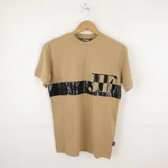 ジャンフランコフェレ GIANFRANCO FERRE Tシャツ 半袖 プリント 茶 M *T502のサムネイル