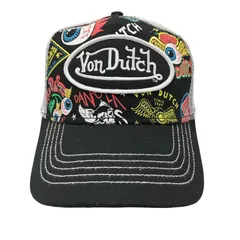ボンダッチ Von Dutch 25SS Black Jax Psycho Trucker ブラック・ジャックス サイコ トラッカー キャップ メンズ 表記無 のサムネイル