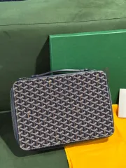 Masion Goyard ゴヤール 콤파뇽書類ブリーフケース スペシャル ネイビーのサムネイル