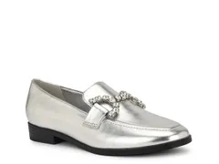 ナインウェスト レディース シューズ スリッポン・ローファー Nine West Lilpa Loafer Silver Metallic シルバーのサムネイル