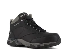 リーボック メンズ シューズ ブーツ・レインブーツ Reebok Work Beamer Composite Toe Work Boot Mens Black ブラックのサムネイル