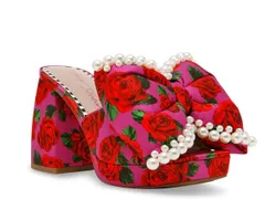 ベッツィジョンソン レディース シューズ サンダル プラットフォーム Betsey Johnson Mely Platform Sandal Fuchsia Floral フューシャのサムネイル
