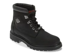 ハーレーダビッドソン メンズ シューズ ブーツ・レインブーツ HarleyDavidson Badlands Motorcycle Boot Black ブラックのサムネイル