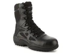 リーボック メンズ シューズ ブーツ・レインブーツ Reebok Work Rapid Response Work Boot Black ブラックのサムネイル
