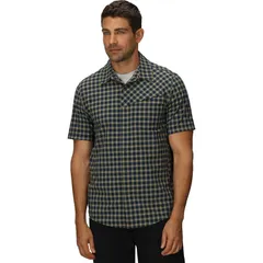 アウトドアリサーチ メンズ トップス シャツ 半袖 Outdoor Research Astroman ShortSleeve Sun Shirt Mens Gold Nebula Plaid ゴールのサムネイル