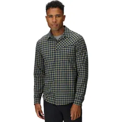 アウトドアリサーチ メンズ トップス シャツ 長袖 Outdoor Research Astroman LongSleeve Sun Shirt Mens Gold Nebula Plaid ゴールドのサムネイル