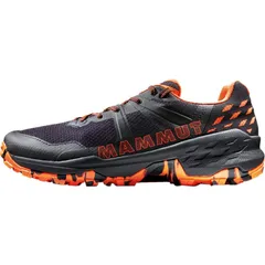 マムート メンズ シューズ スニーカー Mammut Sertig II Low Trail Running Shoe Mens BlackVibrant Orange ブラックのサムネイル
