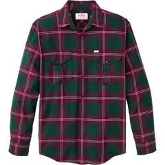 フィルソン メンズ トップス シャツ Filson Lightweight Alaskan Guide Shirt Mens Green Burgndy グリーン