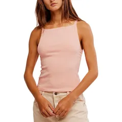 フリーピープル レディース トップス タンクトップ Free People Mia Tank Top Womens Tropical Peach ピーチのサムネイル