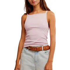 フリーピープル レディース トップス タンクトップ Free People Mia Tank Top Womens Pink A Boo ピンクのサムネイル