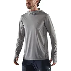 フェールラーベン メンズ トップス シャツ パーカー Fjallraven Abisko Sun Hoodie Mens Shark Grey グレーのサムネイル