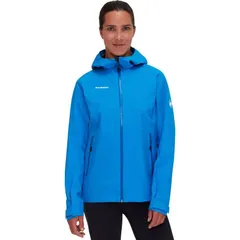 マムート レディース アウター ジャケット・ブルゾン フーデッドジャケット ジャケット Mammut Alto Light HS Hooded Jacket Womens Glacier Blue ブのサムネイル