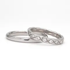 シャネル CHANEL ココクラッシュ ココクラッシュ　ジョンパリジャン ココクラッシュ リング 指輪 Pt950 シルバー ダイヤリング 結婚指輪 プラチナのサムネイル