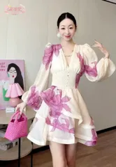 新品未使用 社交ダンス パーティードレス レディース Dance Dress 発表会 競技会 結婚式 舞台 撮影会 H3022のサムネイル