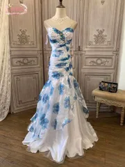 新品未使用 パーティードレス 結婚式 フォーマル ロングドレス キャバドレス 演奏会 二次会 撮影会 H3070のサムネイル
