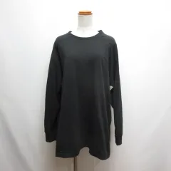 ジョンブル JOHNBULL 長袖 Tシャツ カットソー F 黒 ブラック ZC712 オーバーサイズのサムネイル