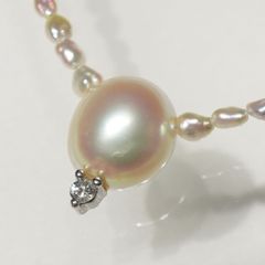 美品 ロクザン K9 ネックレストップ ガーネット トンボ/24-4953S