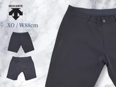 デサント DESCENTE デサントゴルフ DESCENTE GOLF 2WAYストレッチツイルショートパンツ ストレッチ 吸汗速乾性 ゴルフパンツ ボトム ネイビー XOサイズ  メンズ アパレル ファッション ハーフパンツのサムネイル
