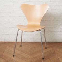 美品 フリッツハンセン社製 セブンチェア チェリー40 - メルカリ