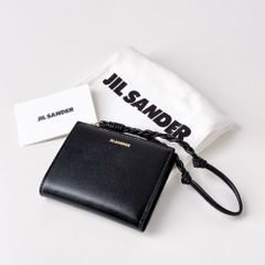 JIL SANDER 二つ折り財布 がま口 ブラック - メルカリ