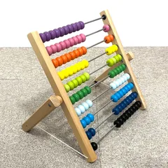【IKEA】100玉そろばん　廃盤カラー　箱付きのサムネイル
