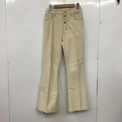 MURUA ムルーア パンツ ワークパンツ、ペインターパンツ 012110701001-01 フロントボタンフレアパンツのサムネイル