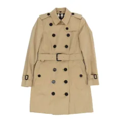 バーバリー 裏地チェック トレンチコート 4545600 レディース ベージュ BURBERRY【中古】 【アパレル・小物】のサムネイル