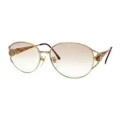 イヴサンローラン ロゴ サングラス 30-6660 ユニセックス ゴールドカラー YVES SAINT LAURENT【中古】 【アパレル・小物】のサムネイル