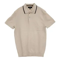 theory GORIS PL TI VISP ニットポロシャツ レーヨン混 サイズXS ニット ライトベージュ ユニセックス セオリー【中古】6-0707S♪のサムネイル