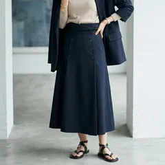 ザ リラクス BALCOLLAR MARINE SKIRT マリンスカート ロング ネイビー 日本製 M THE RERACS Exclusive for Edition エディション 6MY047のサムネイル