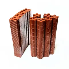 レゴ 正規品 中古 ブロックグリル 140個 茶色 レゴブロック【管理番号：4295】のサムネイル