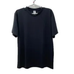 丸ネックTシャツ RELIVE リライブ L ブラック 半袖 ポリエステルのサムネイル