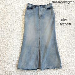 SeaRoomlynn Low Waistカットマーメイド SRN09 デニムスカート