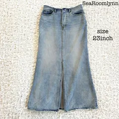 SeaRoomlynn  Low Waistカットマーメイド SRN09 デニムスカート ヴィンテージブルー 23inchのサムネイル