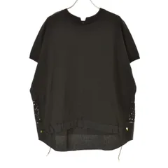 【TITEINTHESTORE】523133 レース切替ドロスト プルオーバー半袖カットソーのサムネイル