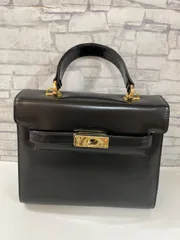 【B4-22】◇mila schon 2wayバッグ ブラック ハンドバッグ ショルダーバッグのサムネイル